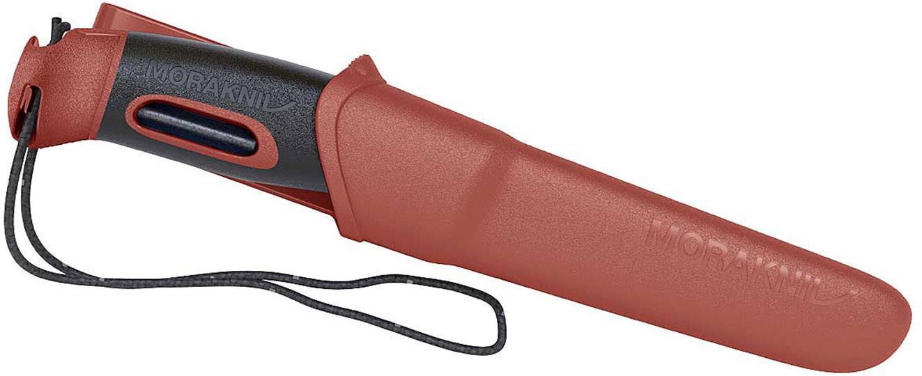 Morakniv Companion Spark - Camper/scout - Absetzpunkt - Edelstahl - Rot - 1-4