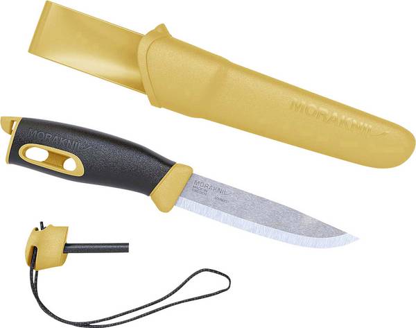 Companion Spark - Camper/scout - Absetzpunkt - Edelstahl - Gelb - 1