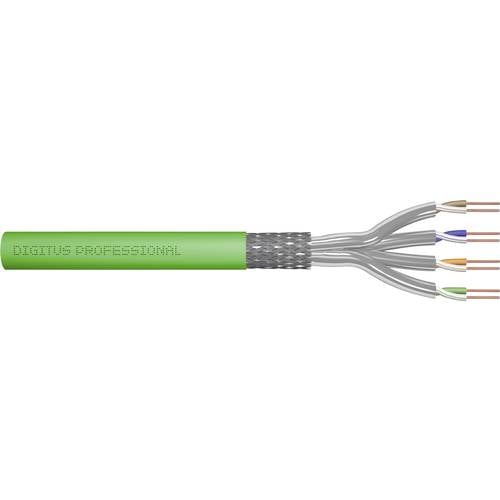 Digitus DK-1843-VH-5 Netzwerkkabel CAT 8.1 S/FTP 4 x 2 x 0.6 mm + 0 2 x 0.6 mm Grün 500 m