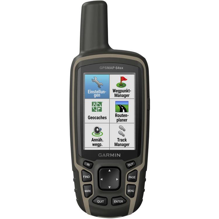 Garmin GPSMAP 64x Outdoor Navi Fahrrad, Geocaching