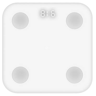 Xiaomi Scale 2 Analysewaage Wägebereich (max.)=150 kg Weiß Mit Bluetooth