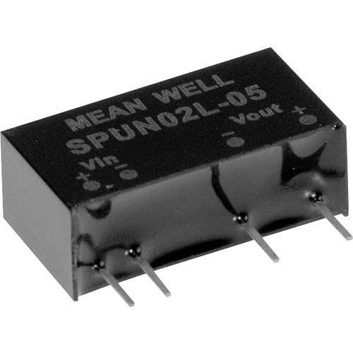 Thumbnail - MEAN WELL SPUN02L-15 DC/DC-Wandler 134 mA 2 W Anzahl Ausgänge: 1 x Inhalt 1 St.
