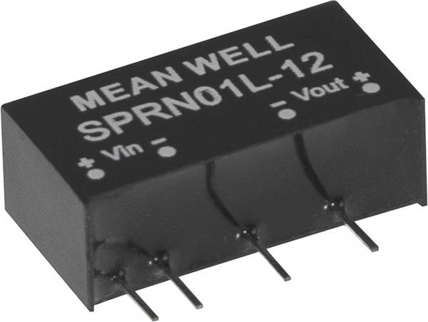 MEAN WELL SPRN01M-05 DC/DC-Wandler 200 mA 1 W Anzahl Ausgänge: 1 x Inhalt 1 St.