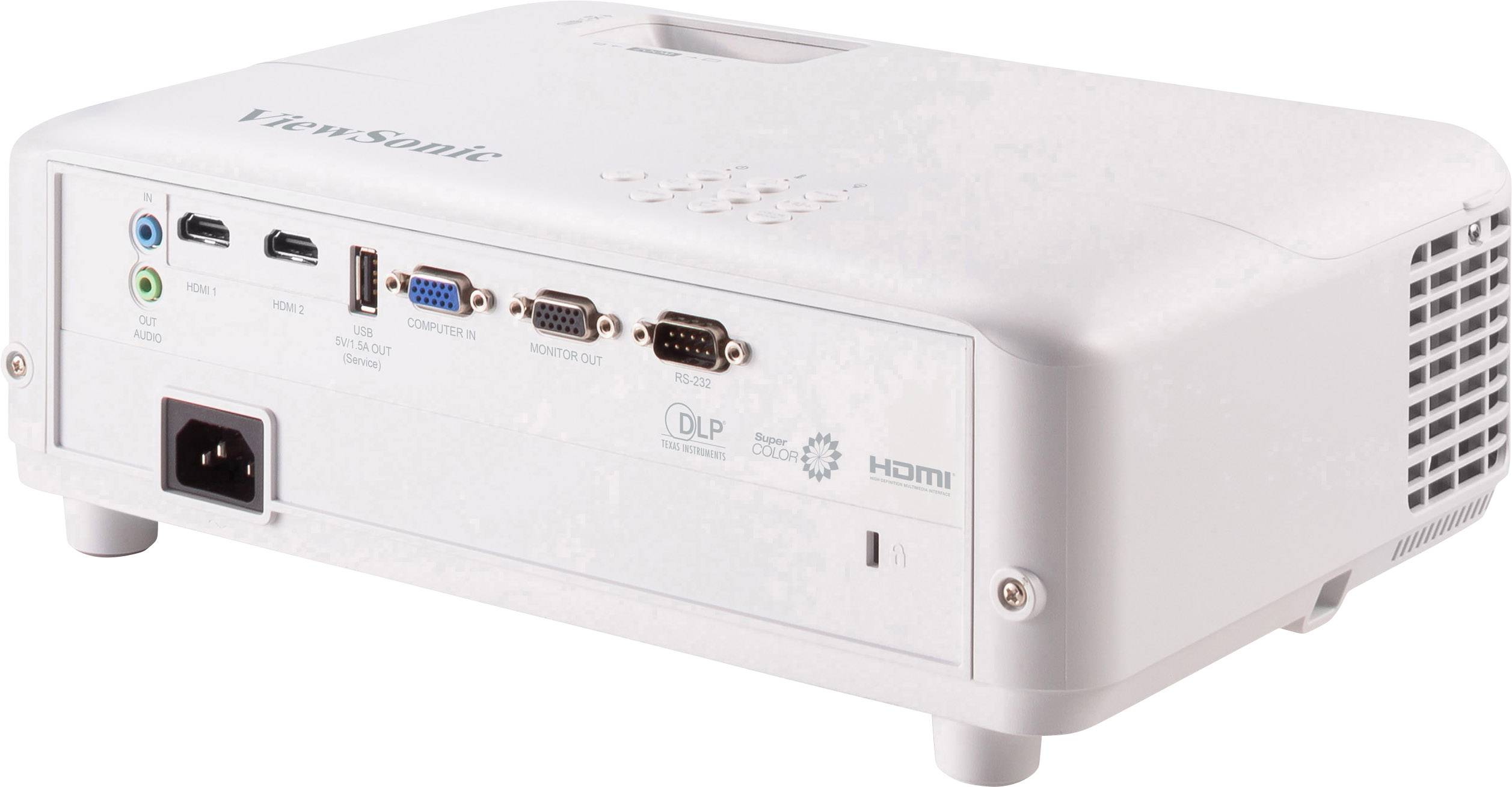 Viewsonic Beamer PX703HD DLP 3500 lm 1920 x 1080 Full HD 3D ready, USB Typ A-5