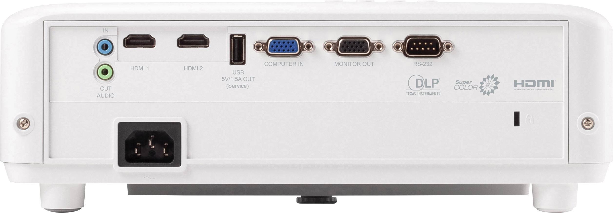 Viewsonic Beamer PX703HD DLP 3500 lm 1920 x 1080 Full HD 3D ready, USB Typ A-9