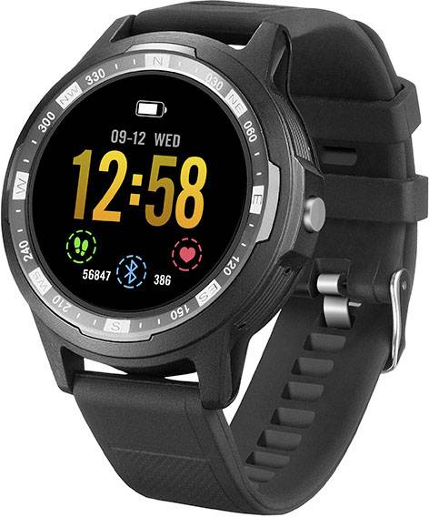 Technaxx TX-SW3HR - Intelligente Uhr - Anzeige 3.3 cm (1.3")-0