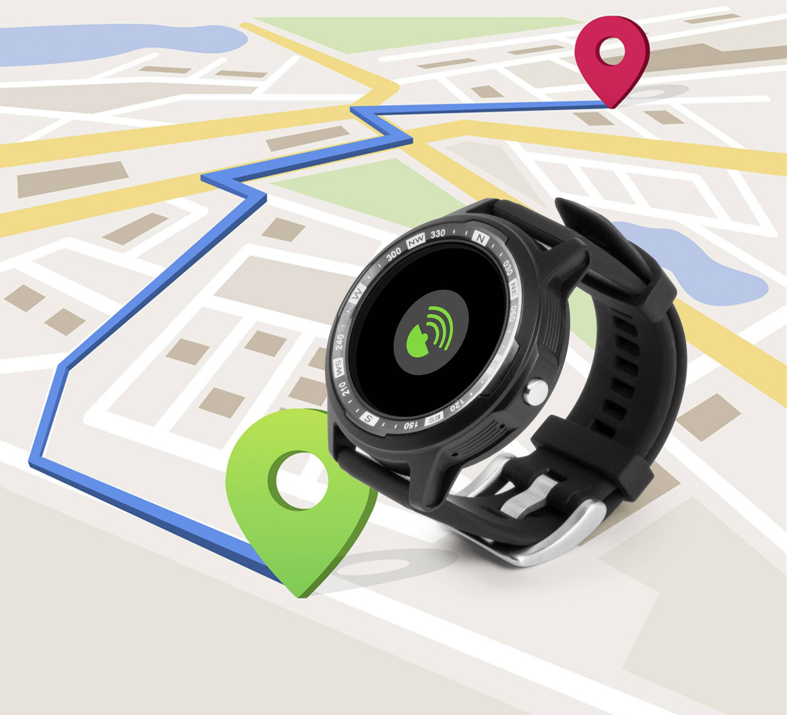 Technaxx TX-SW3HR - Intelligente Uhr - Anzeige 3.3 cm (1.3")-4