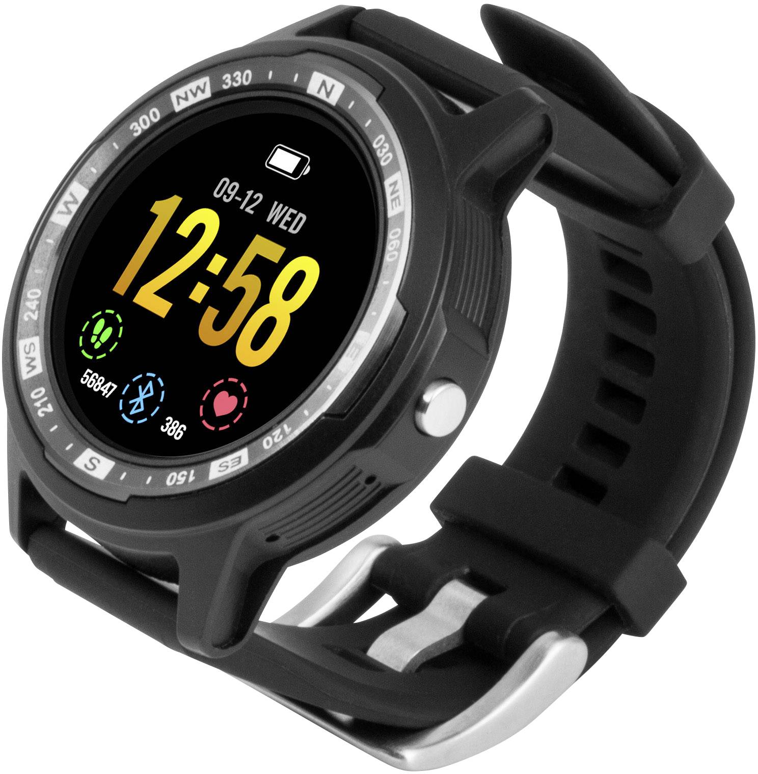 Technaxx TX-SW3HR - Intelligente Uhr - Anzeige 3.3 cm (1.3")-11
