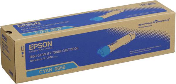 Epson Toner 0658 Original  Cyan 13700 Seiten C 13 S0 50658