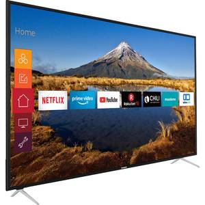 Telefunken D65u546a Led Tv 164 Cm 65 Zoll Eek A A D Dvb T2 Dvb C Dvb S Uhd Smart Tv Wlan Ci Schwarz Kaufen