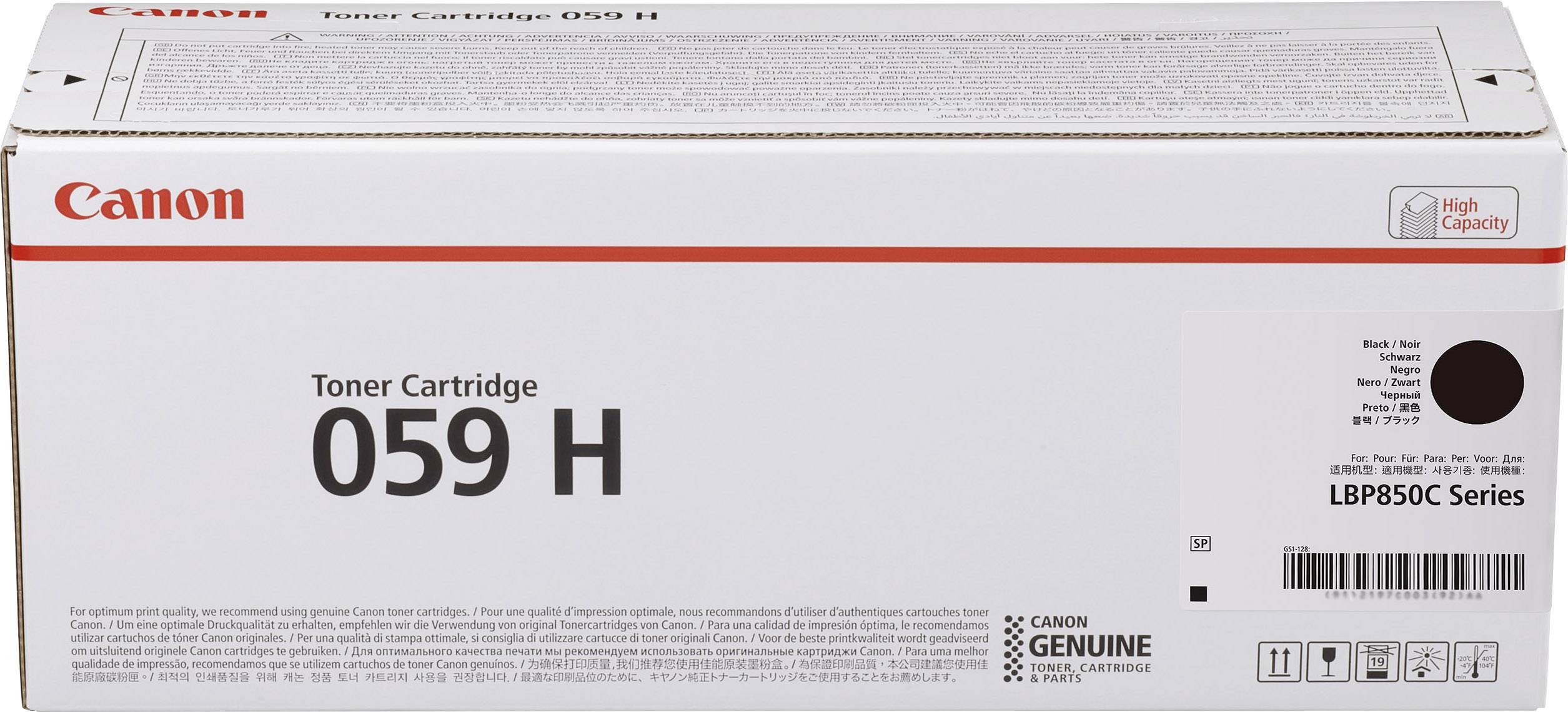 Canon 059 H - Mit hoher Kapazität - Schwarz - original-2