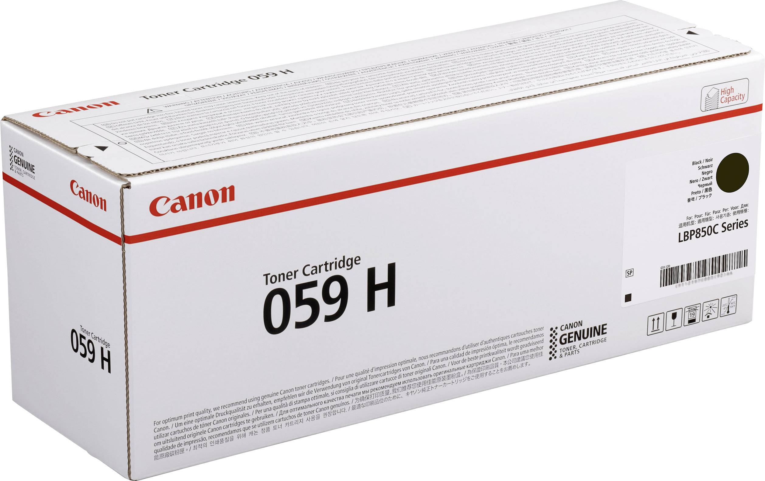 Canon 059 H - Mit hoher Kapazität - Schwarz - original-5