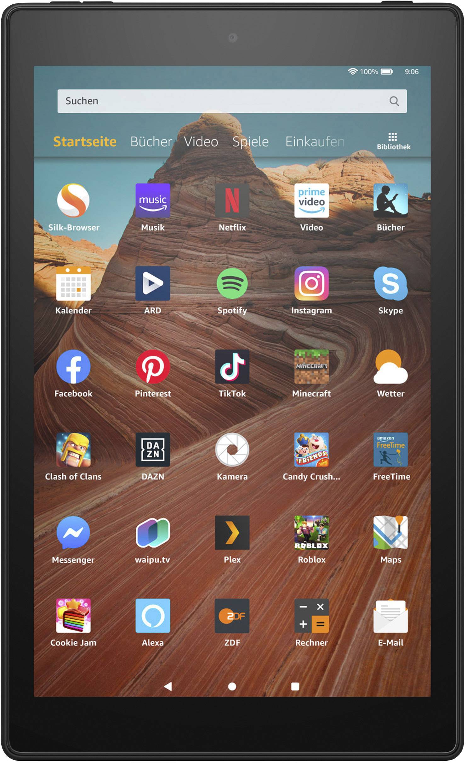 Fire HD 10 WiFi 32 GB Schwarz Android-Tablet 25.7 cm (10.1 Zoll) 2 GHz MediaTek FireOS 7 1600 x 1200 Pixel