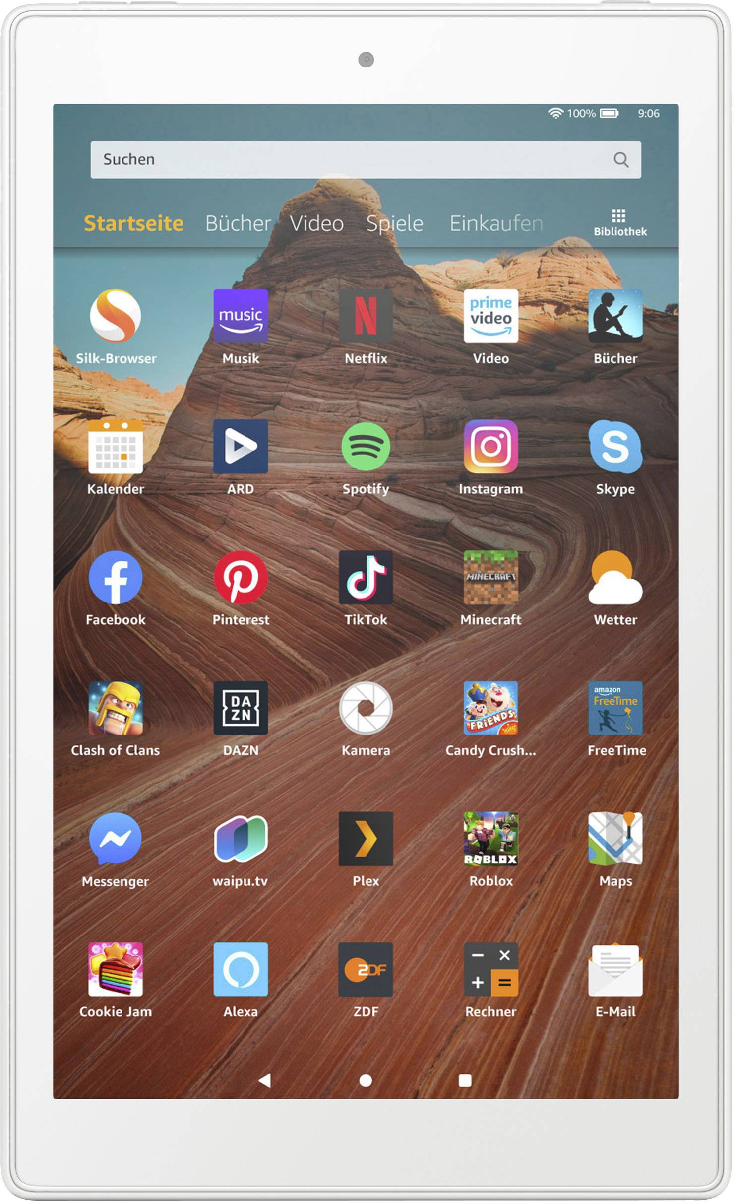 Fire HD 10 WiFi 32 GB Weiß Android-Tablet 25.7 cm (10.1 Zoll) 2 GHz MediaTek FireOS 7 1600 x 1200 Pixel