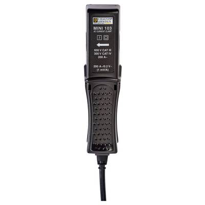 'Chauvin Arnoux' MINI 103 Strommesszange, misst 600 V CAT III, 300 V CAT IV, 200 A. Output: 200 A → 10,2 V – (1 mV/A).