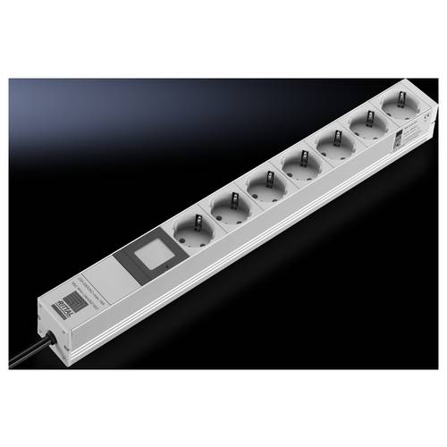 Rittal DK 7240.301 Steckdosenleiste Metall Grau 1 St.