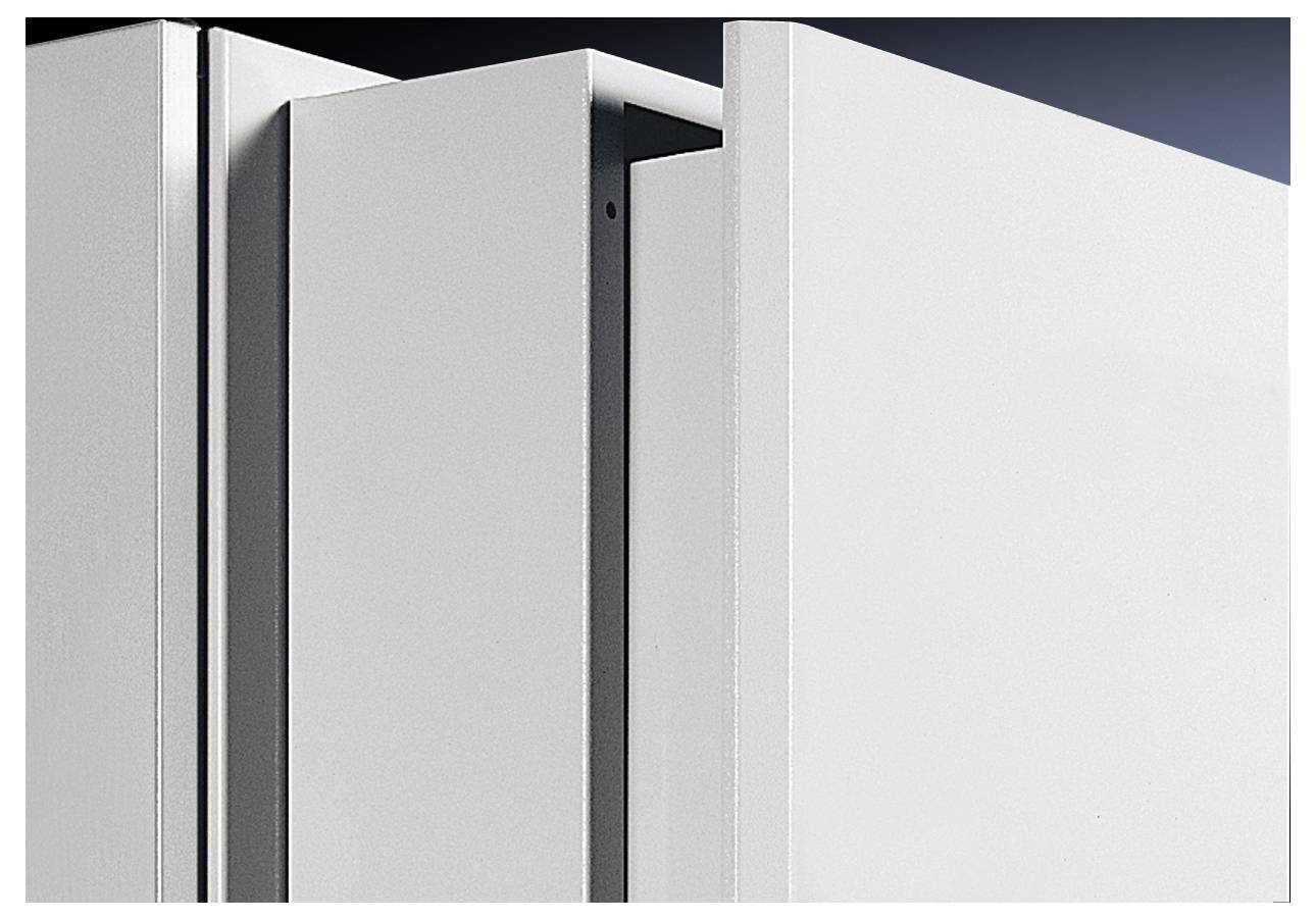 Rittal SK 3377.000 3377000 Blendenrahmen (L x B x H) 140 x 448 x 1583 mm Stahl Grau 1 St.