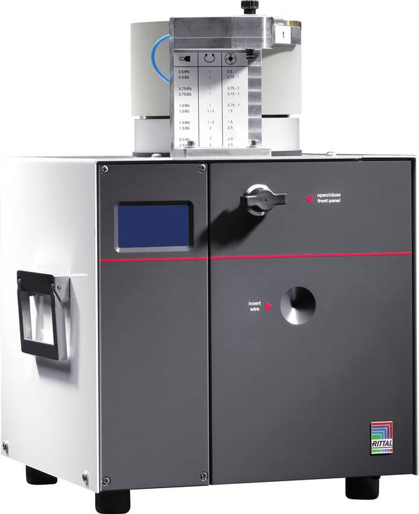 Rittal AS 4050.452 4050452 Crimp- und Abisolierautomat Aderendhülsen 0.50 bis 2.50 mm²