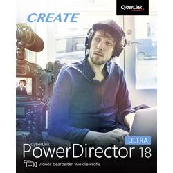 Image of Cyberlink PowerDirector 18 Ultra Vollversion, 1 Lizenz Windows Videobearbeitung