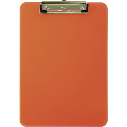 Maul Klemmbrett 2340641 Orange (transparent) (B x H x T) 226 x 318 x 15 mm
