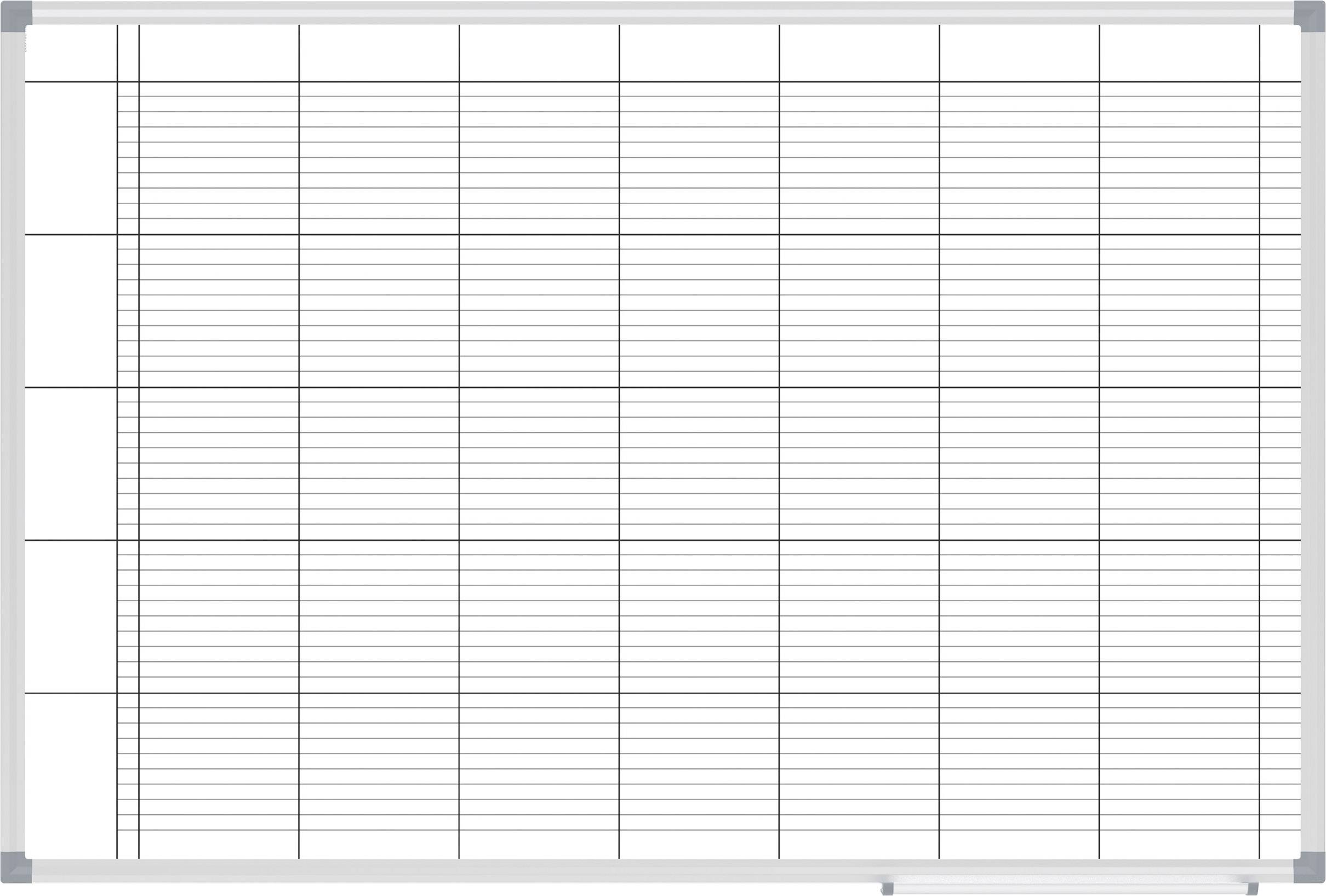 Maul 6466284 Plantafel Grau Stahl 900 mm x 600 mm-0