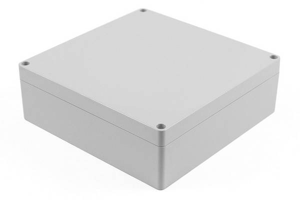Hammond Electronics 1554 PC 1554W2GY Universal-Gehäuse 60 x 180 x 180  Polycarbonat  Grau 1 St.