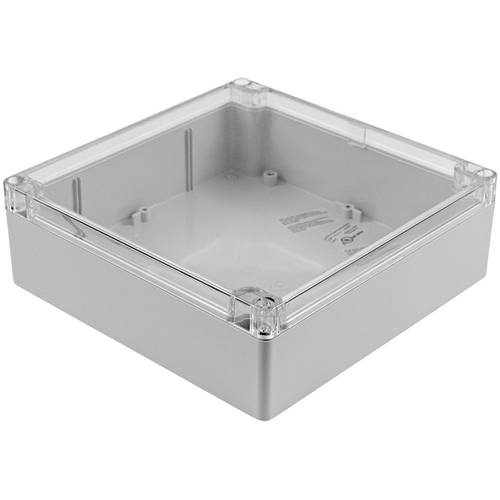 Hammond Electronics 1554 PC CL 1554W2GYCL Universal-Gehäuse Polycarbonat Grau 1 St.