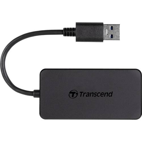 Transcend TS-HUB2K USB-Hub USB-A USB 3.1 Gen1 5 GBit/s Schwarz TS-HUB2K