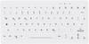 Contour Active Key AK-CB4112F-U1-W/GE USB Hygiene-Tastatur Deutsch, QWERTZ Weiß Geeignet f. Wischdesinfektion nach DGHM/VAH