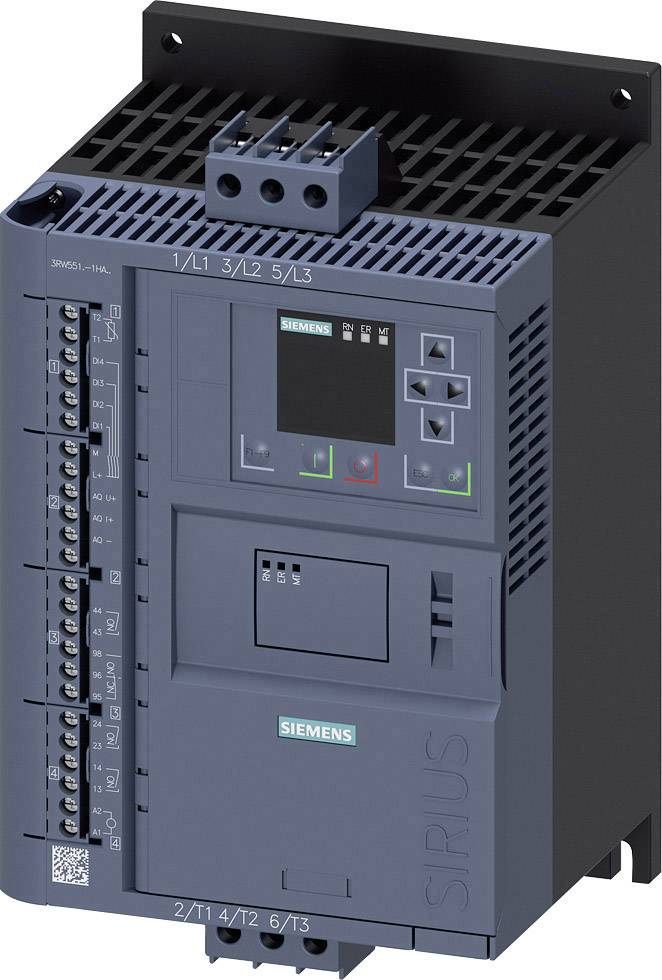 Siemens 3RW5513-1HA04 3RW55131HA04 Sanftstarter Motorleistung bei 400 V 5.5 kW Motorleistung bei 230 V 3 kW 200 V, 480 V...