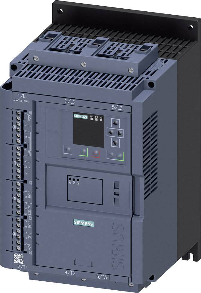 Siemens 3RW5525-1HA14 3RW55251HA14 Sanftstarter Motorleistung bei 400 V 30 kW Motorleistung bei 230 V 18.5 kW 200 V, 480...