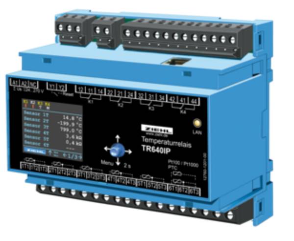 Ziehl TR640IP Temperaturregler -199.9 bis +800 °C (L x B x H) 58 x 105 x 90 mm