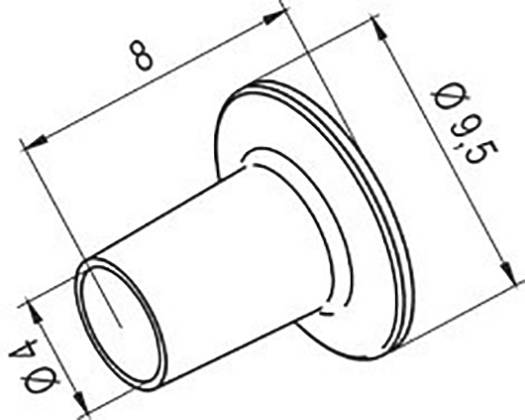 Ersa 0472BR Heißluftdüse Spitzen-Größe 4mm Spitzen-Länge 8mm Inhalt 1St.