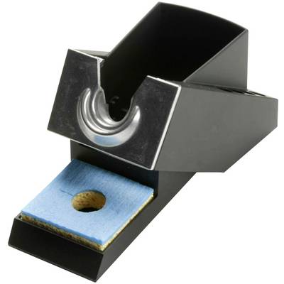 Spitzer mit rechteckigem Gehäuse und integriertem Anspitzer. Steckplatz für einen Radiergummi mit einem Loch für einfachen Zugriff.