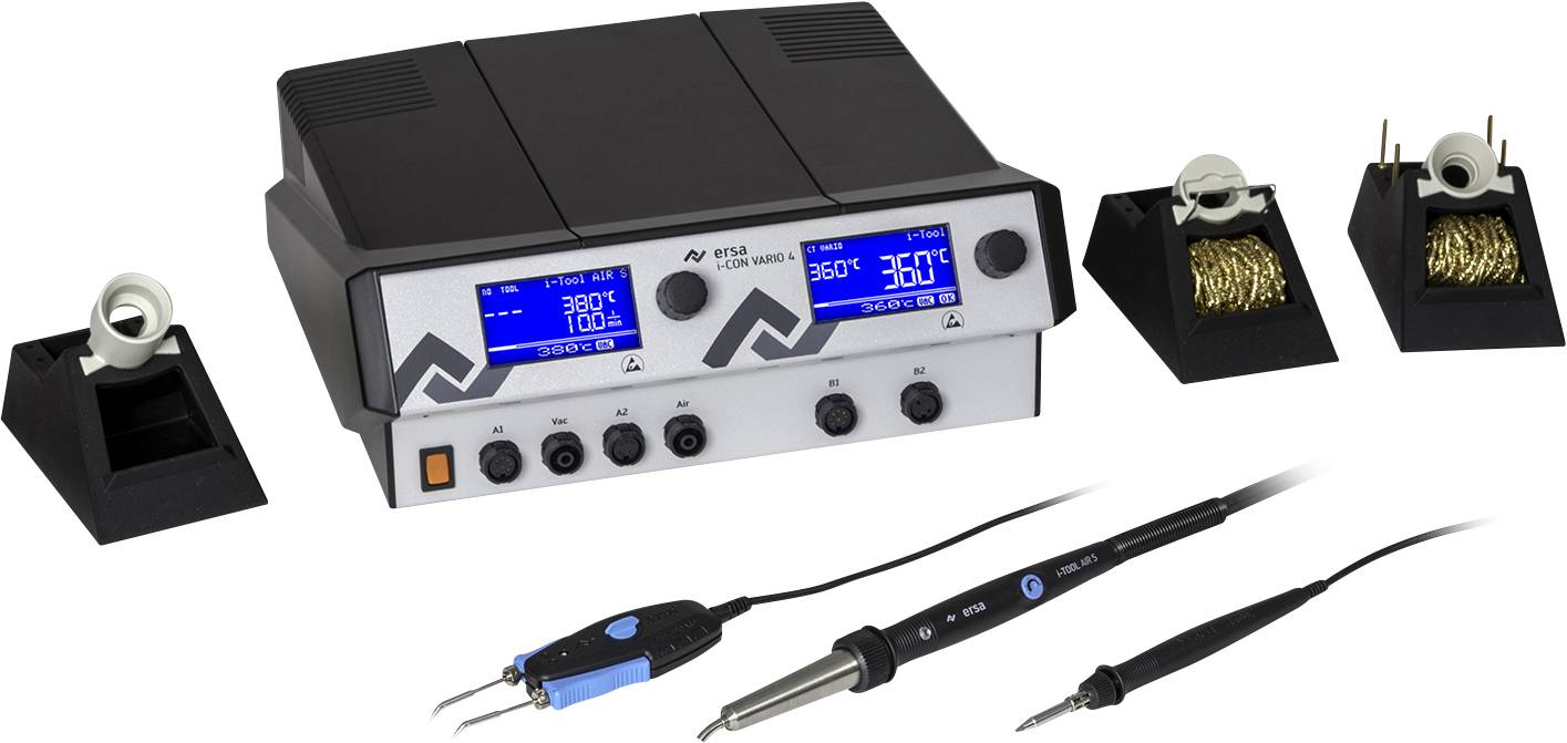 Ersa i-CON VARIO 4 i-TOOL AIR S, i-TOOL i CHIP TOOL VARIO Lötstation 500 W +50 bis +550 °C-0