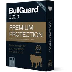 Image of Bullguard Premium Protection 2020 10 U Jahreslizenz, 10 Lizenzen Windows, Mac, Android Sicherheits-Software