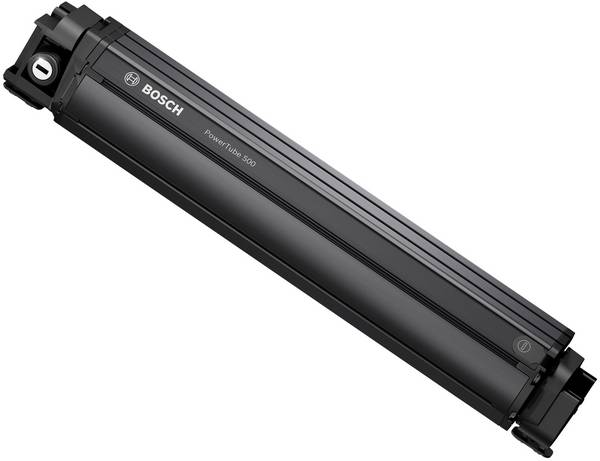 500Wh Bosch e-bike Akkutyp PowerTube 500 horizontal Akku Bosch 275007539 BBP280