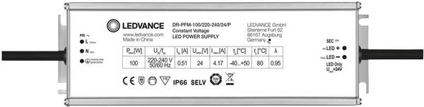 LEDVANCE LED Driver Performance LED-Treiber Konstantspannung 100 W 4170 mA 24 V Outdoor, nicht dimmbar 1 St.