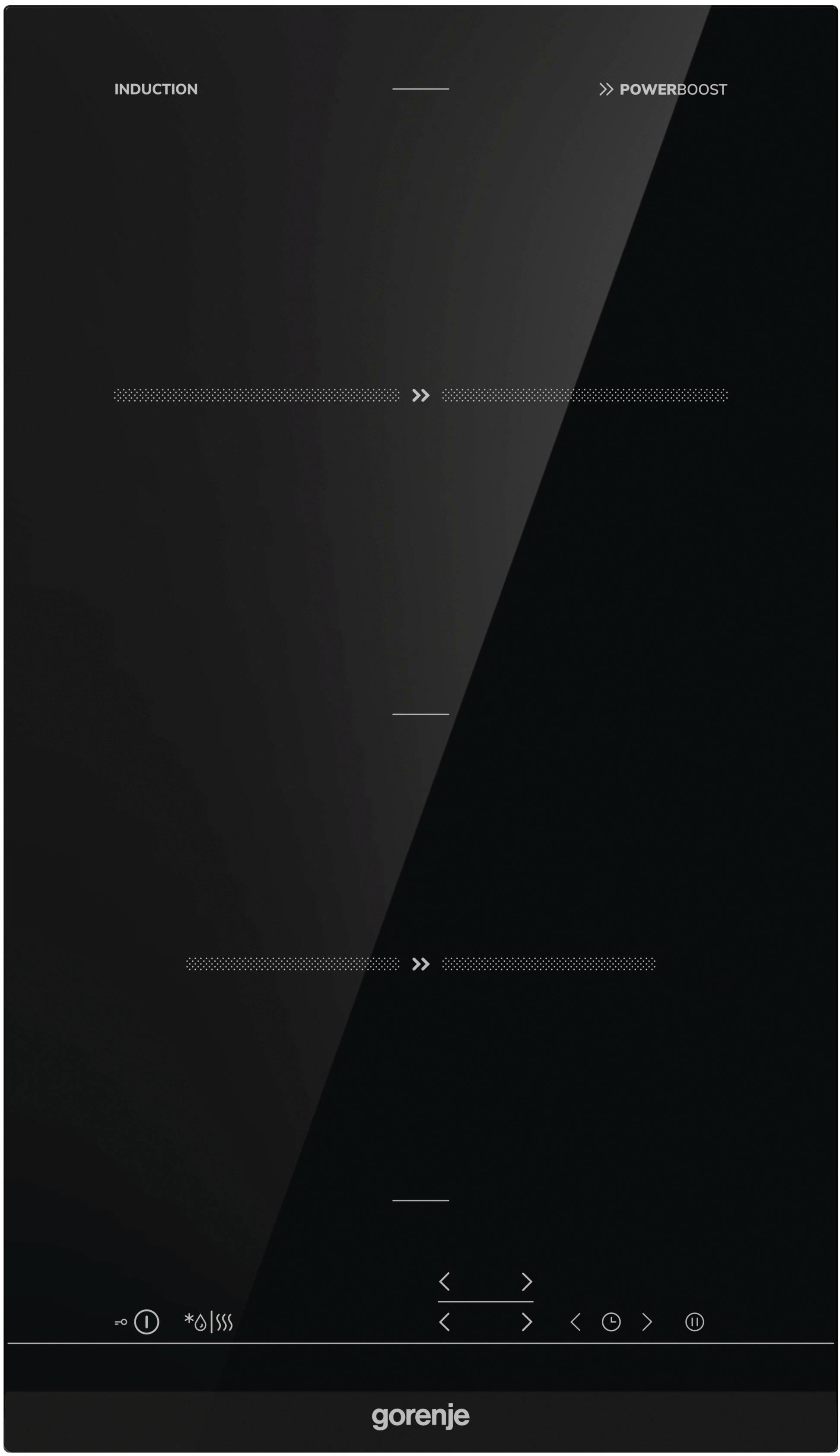 Gorenje EB-Autark-Kochfeld Indukt. 30cm,2KZ,Facette IT 321 BCSC