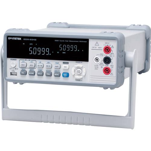 GW Instek GDM-8342GP Tisch-Multimeter kalibriert (DAkkS-akkreditiertes Labor) digital Anzeige (Counts): 50000