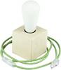 Segula Holzwürfel 80526 Tischlampe E27 70 W Holz, Grün
