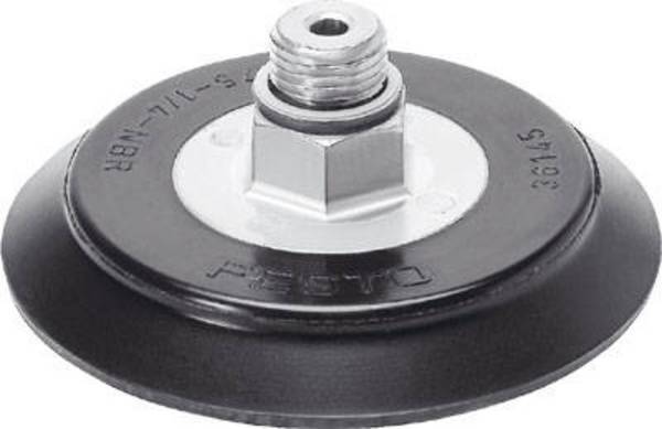 FESTO Vakuumsauger VAS-75-1/4-NBR 36145  G 1/4 Nennweite (Details) 4 mm  Dichtungsmaterial NBR
