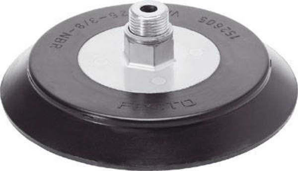 FESTO Vakuumsauger VAS-125-3/8-NBR 152605  G 3/8 Nennweite (Details) 7 mm Gehäusematerial Zinkdruckguss Dichtungsmaterial NBR