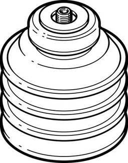 FESTO Vakuumsauger ESS-50-CS 189407 M6 Nennweite (Details) 3 mm Dichtungsmaterial VMQ (Silikon)