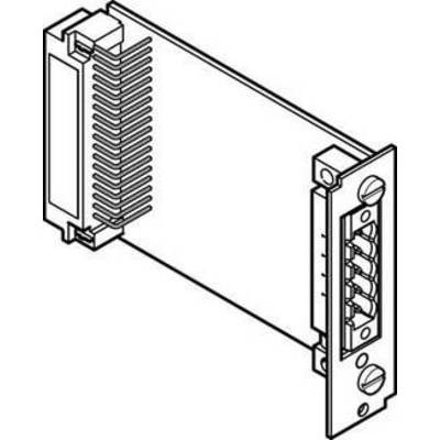 Technische Zeichnung eines Steckverbinders mit Kontakten; Detailansicht eines elektronischen Bauteils für Schaltkreise.