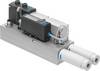 FESTO Vakuumblock VABF-S4-1-V2B1-C-VH-20 571425 Nennweite (Details) 2 mm Gehäusematerial Aluminium-Knetlegierung Dichtungsmaterial NBR