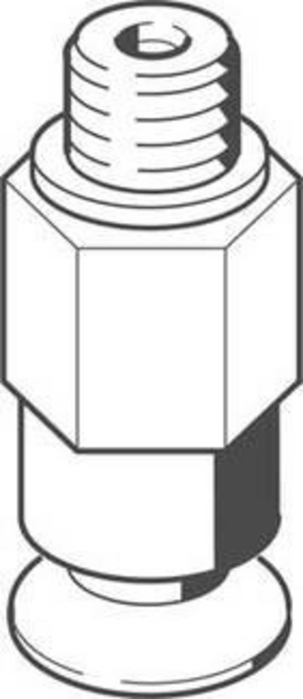 FESTO Vakuumsauger VAS-10-M5-SI-B 1385610  M5 Nennweite (Details) 2 mm Gehäusematerial Aluminium-Knetlegierung Dichtungsmaterial VMQ (Silikon)