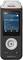 Ein digitaler Audiorecorder von Philips mit einem Display, das Aufnahmezeit, Dateiformat und Datum anzeigt.