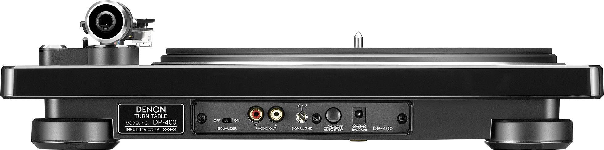 Denon DP400BKEM Plattenspieler Riemenantrieb Schwarz-3