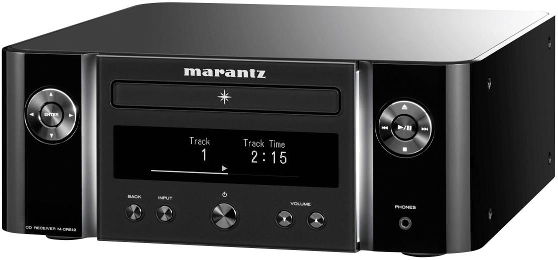 Marantz MCR612/N1B Netzwerk Stereo Receiver 2x60 W Schwarz AirPlay